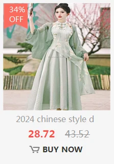 2025 new chinese embroidered hanfu qipao dress women traditional national style spring summer casual daily loose cheongsam-10