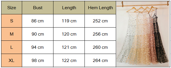 Clothing For Women Fashion Sexy Summer Sweet Tulle Spaghetti Straps See Through Long Dresses Bling Dress-1