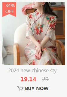 2025 new chinese embroidered hanfu qipao dress women traditional national style spring summer casual daily loose cheongsam-13