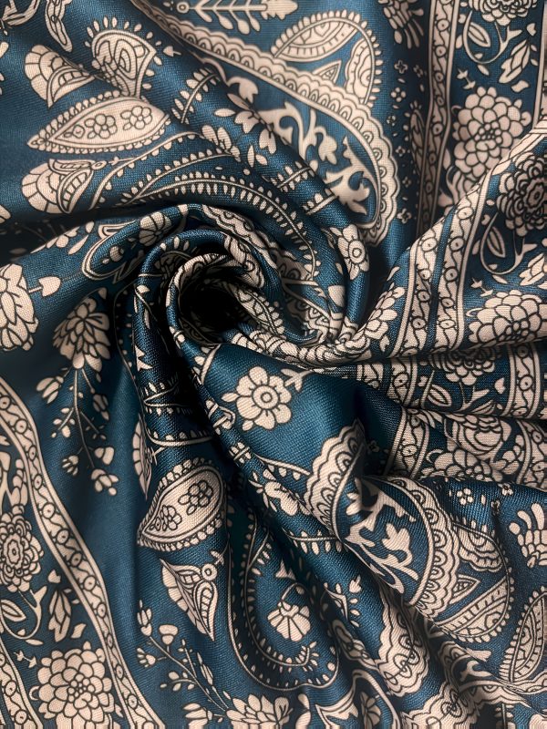 Elegant Spring And Summer Paisley Patterned Women'S Tank Dress - Image 3