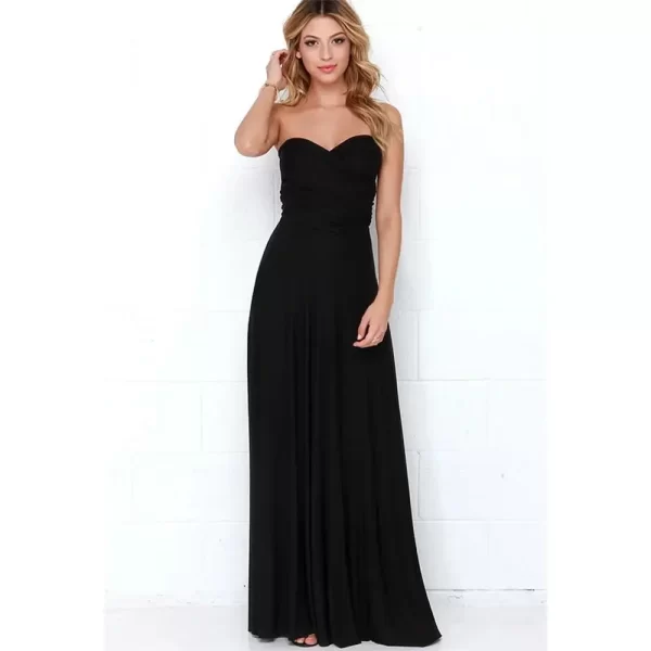 Sexy Women Multiway Wrap Convertible Boho Maxi Club Red Dress Bandage Long Dress Party Bridesmaids Infinity Robe Longue Femme 6