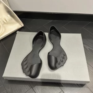 original design adult flat casual beach shoes niche women man fish mouth cover toe eva sandals couples party shoes 35 39