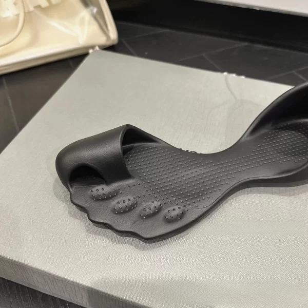 original design adult flat casual beach shoes niche women man fish mouth cover toe eva sandals couples party shoes 35 39