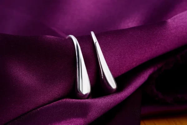 925 sterling silver water drop pendants hoop earrings for women wedding party luxury fashion jewelry 2022 christmas gift