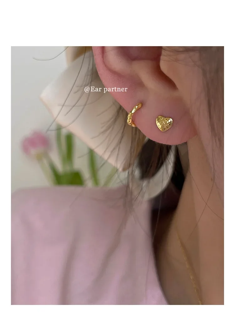925 Sterling Silver Earrings Temperament Simple for Women Wedding Jewelry Accessories-8