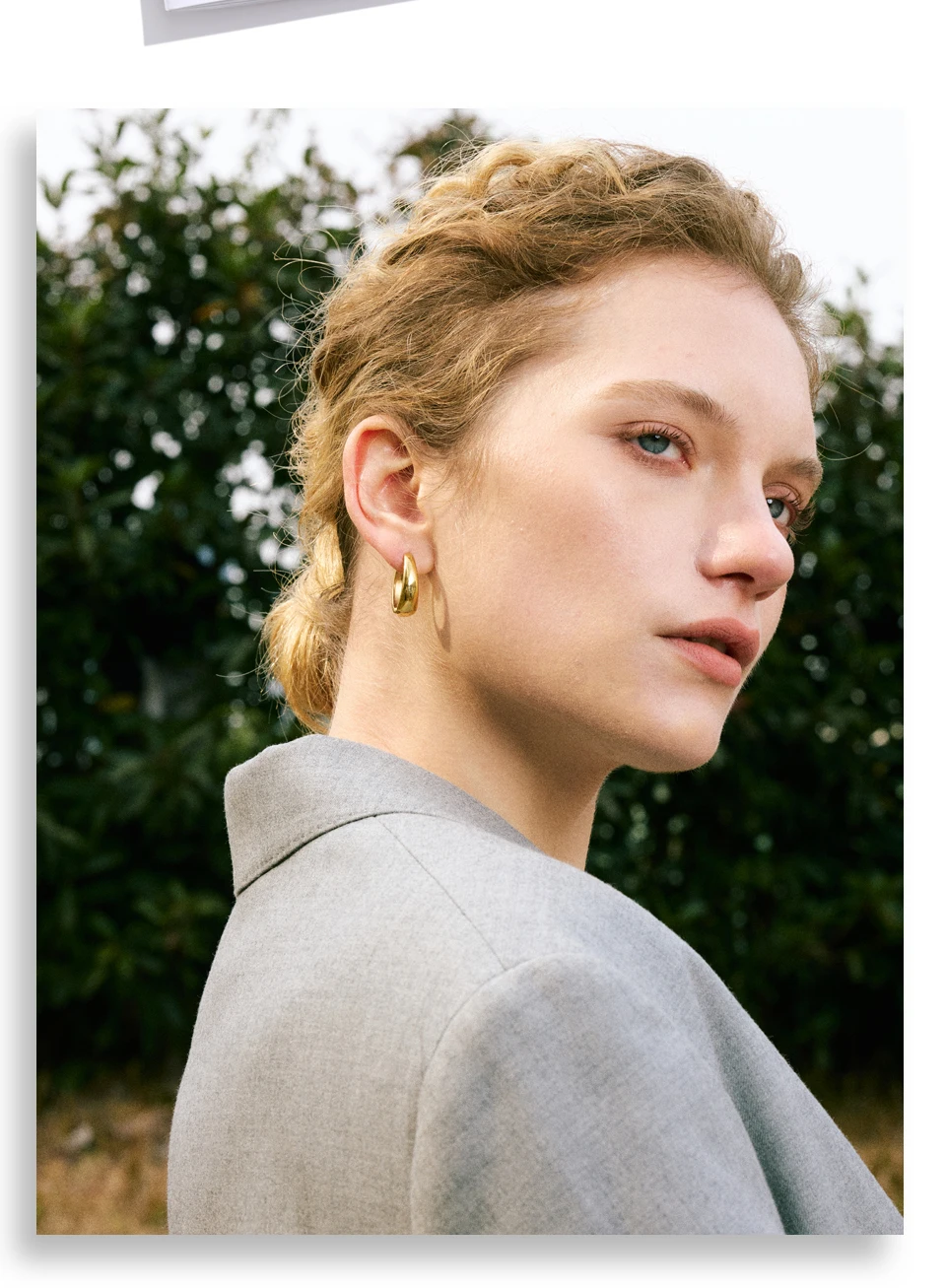 Yhpup 316L Stainless Steel Geometric U-Shape Hoop Earrings 18K Gold PVD Plated Popular Daily Classy Waterproof Jewelry Accessory-8 Yhpup 316L Stainless Steel Geometric U-Shape Hoop Earrings 18K Gold PVD Plated Popular Daily Classy Waterproof Jewelry Accessory-8