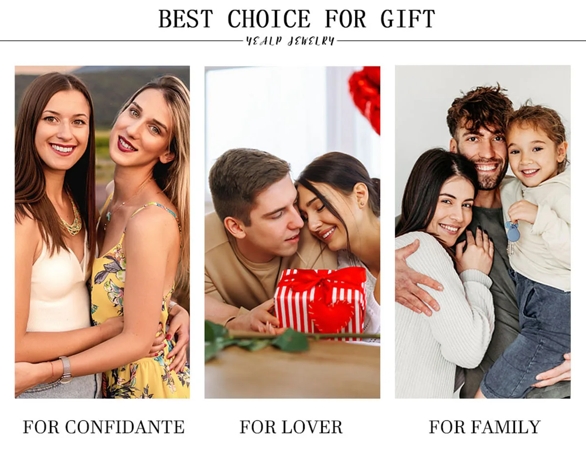 Customize Picture Name Women's Necklaces Oval Locket Pendant Photo Image Personalized Anniversary Gift-7