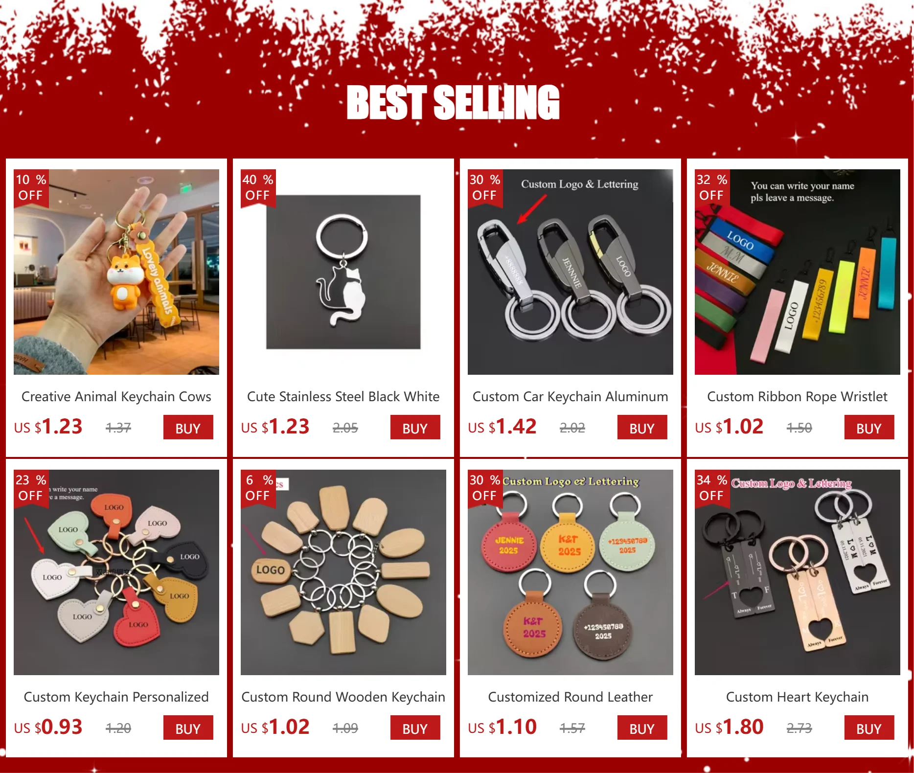 Custom Colour Ribbon Keychain For Bags Creative DIY Logo Key Chain Personalized Bag Keyring Men Chains Pendant Cute Gifts-1