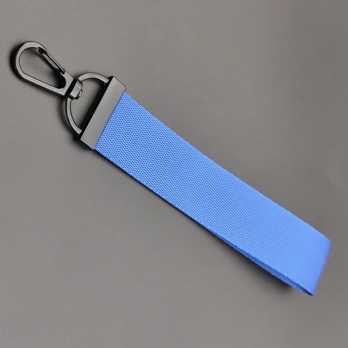 Custom Colour Ribbon Keychain For Bags Creative DIY Logo Key Chain Personalized Bag Keyring Men Chains Pendant Cute Gifts-13