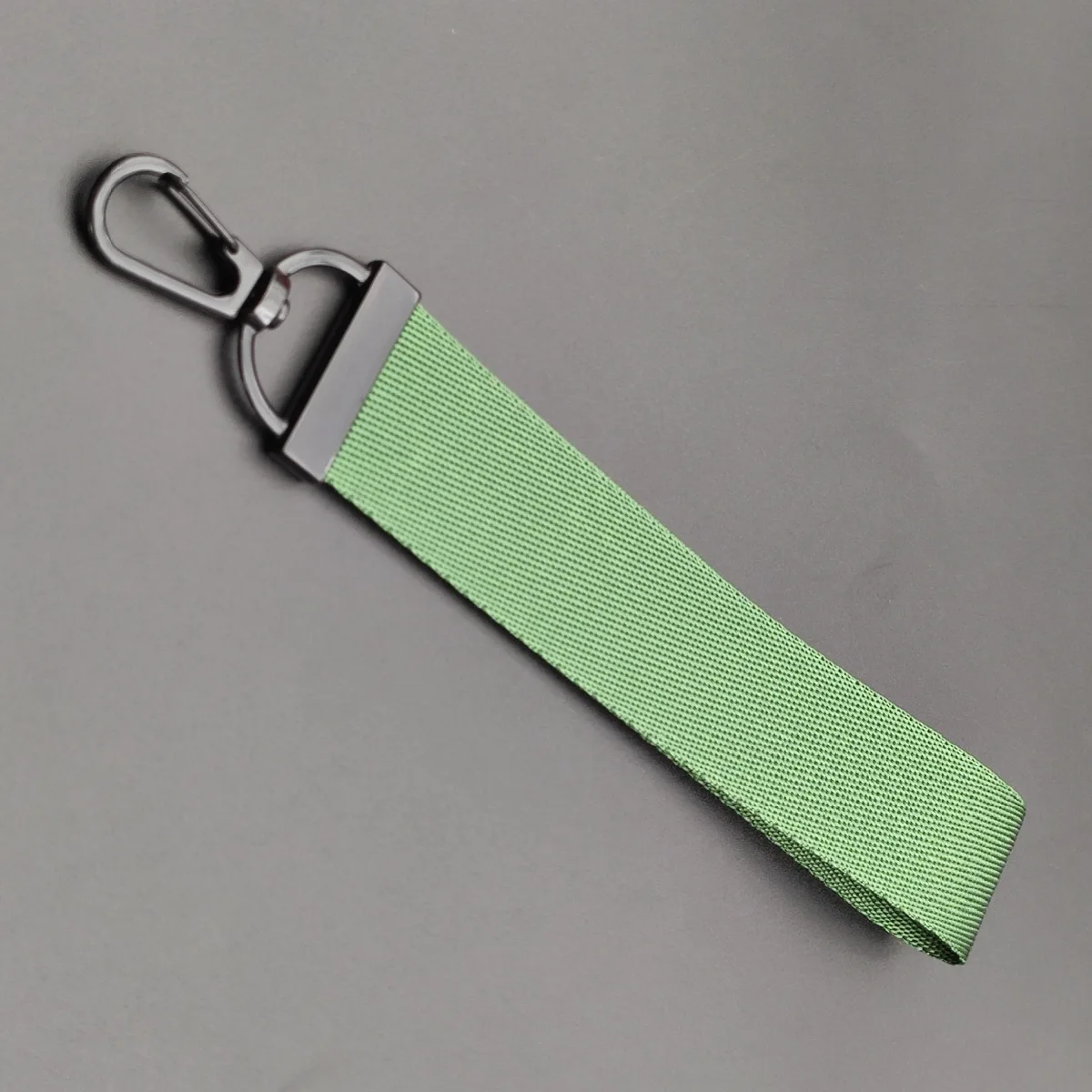 Custom Colour Ribbon Keychain For Bags Creative DIY Logo Key Chain Personalized Bag Keyring Men Chains Pendant Cute Gifts-14