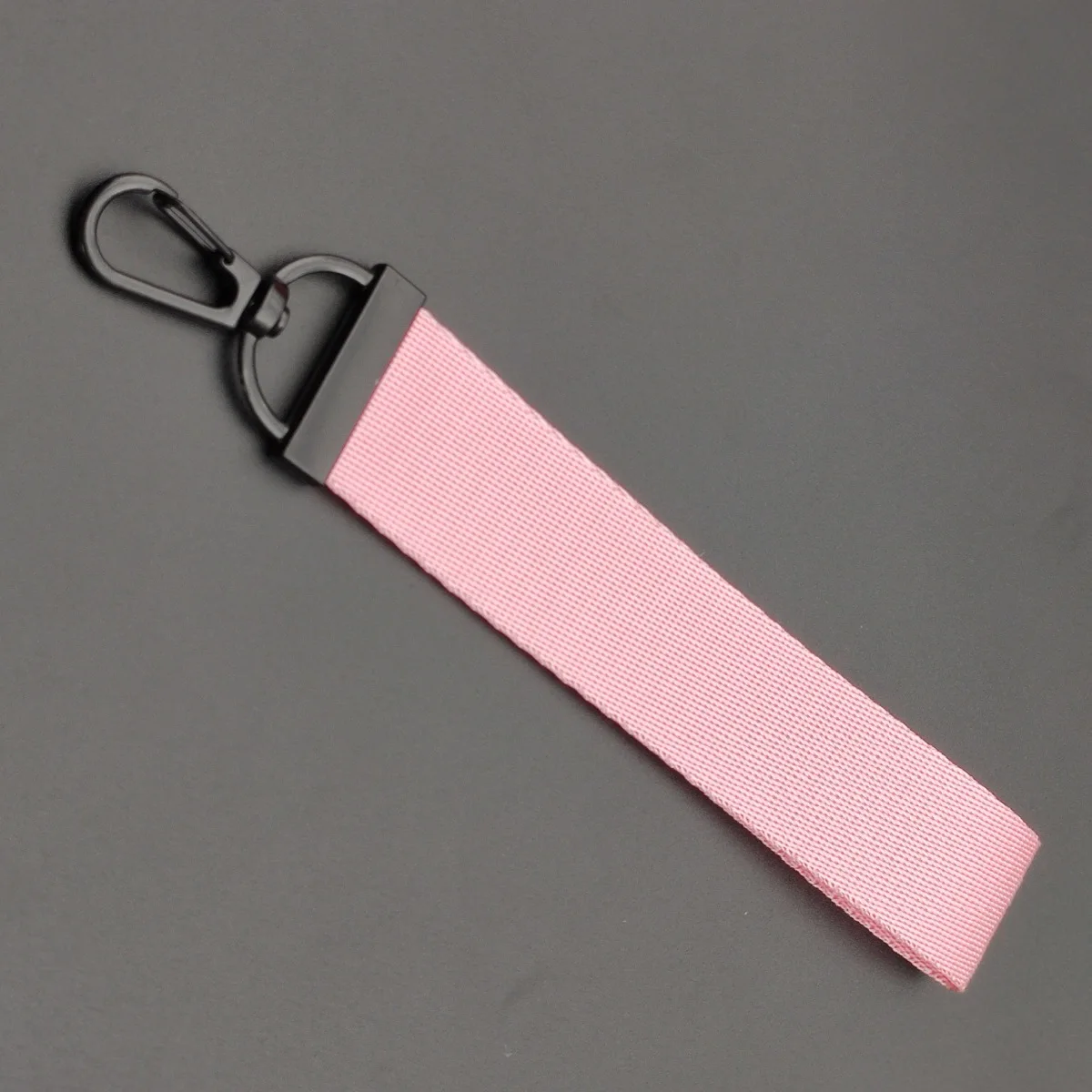 Custom Colour Ribbon Keychain For Bags Creative DIY Logo Key Chain Personalized Bag Keyring Men Chains Pendant Cute Gifts-20