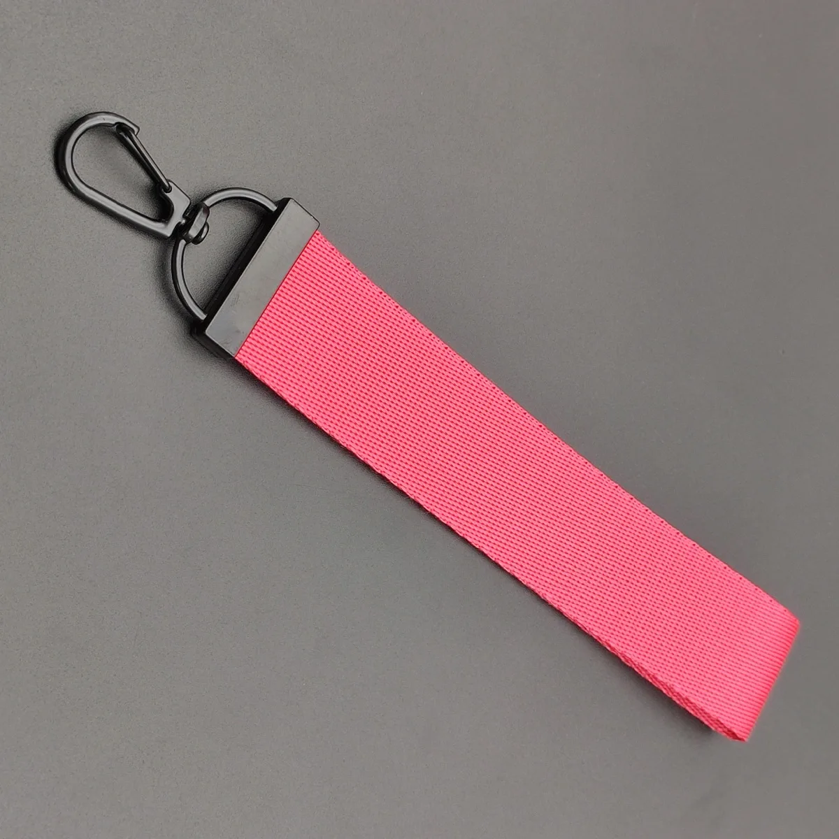 Custom Colour Ribbon Keychain For Bags Creative DIY Logo Key Chain Personalized Bag Keyring Men Chains Pendant Cute Gifts-23