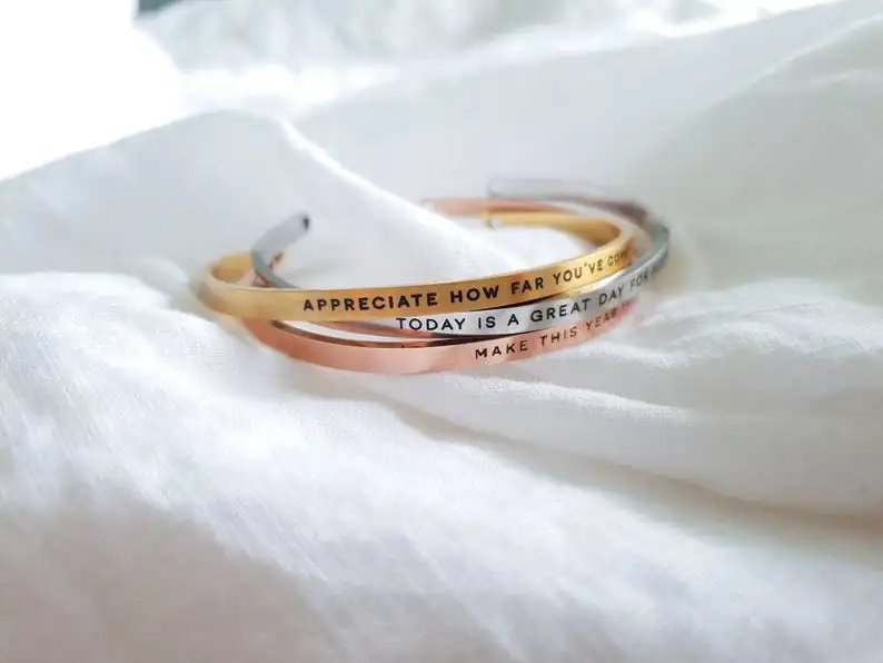 Customized Coordinate Engraved Name Text Heart Hole Cuff Bangle Personalized Bar Necklace Stainless Steel Bracelet Men Women Gif-7 Customized Coordinate Engraved Name Text Heart Hole Cuff Bangle Personalized Bar Necklace Stainless Steel Bracelet Men Women Gif-7