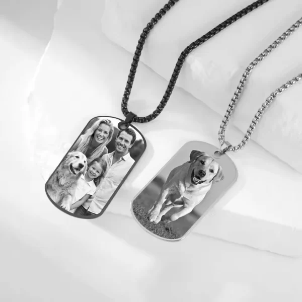 jeshayuan custom picture text necklace personalized family pet photo pendant memorial jewelry gifts for her mother girlfriend
