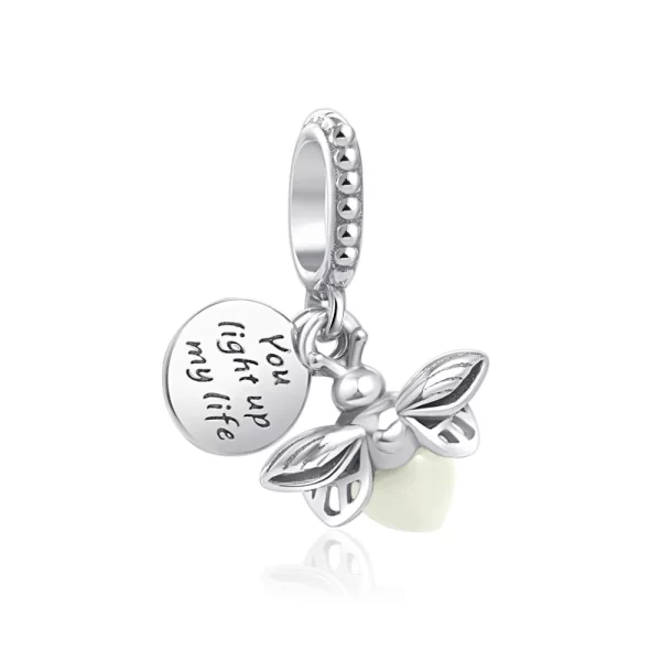 charms fit pandora original bracelets firefly silver 925 plated charms bead fine diy jewelry making