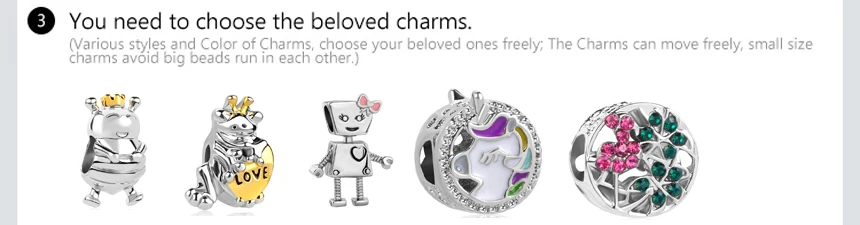 New Rose Gold Flower Spring 2024 Family Tree Charm Fit Original 925 Sterling Silver Bracelet Beads DIY Women Jewelry Gift Making-6