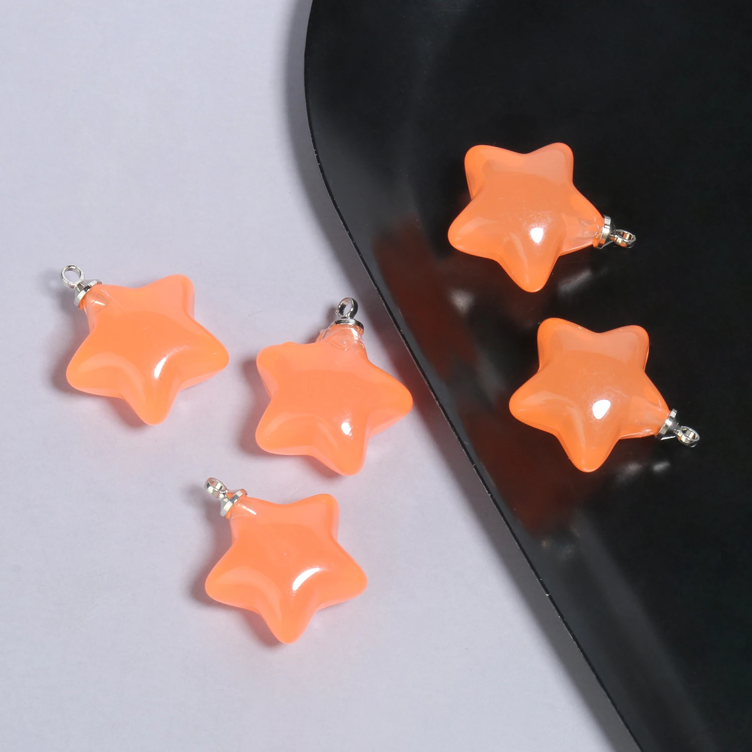10pcs/lot Mix Candy Color Star Pendants 20.5x15mm Acrylic Charms Beads Pendant for Jewelry Necklace Bracelet Earring Crafting-6 10pcs/lot Mix Candy Color Star Pendants 20.5x15mm Acrylic Charms Beads Pendant for Jewelry Necklace Bracelet Earring Crafting-6