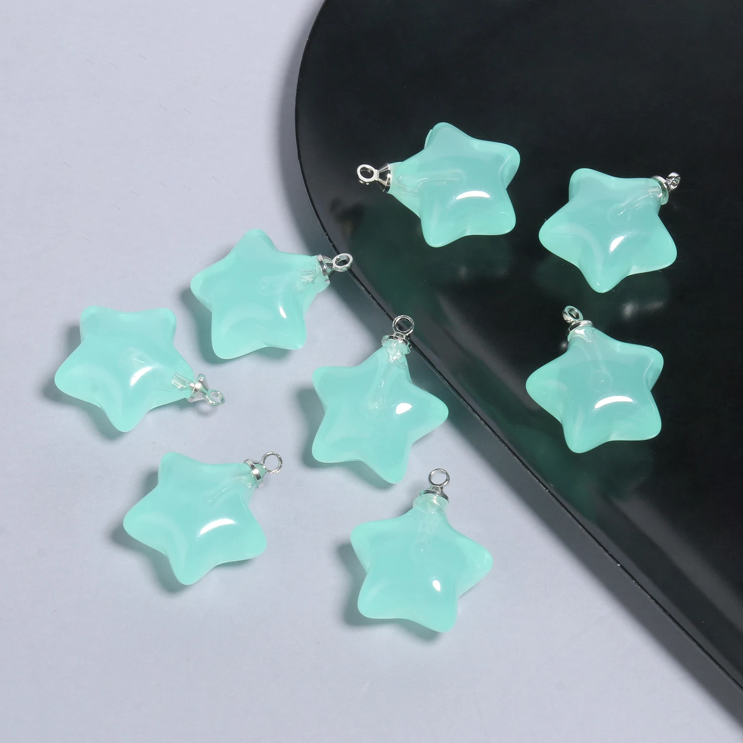 10pcs/lot Mix Candy Color Star Pendants 20.5x15mm Acrylic Charms Beads Pendant for Jewelry Necklace Bracelet Earring Crafting-8 10pcs/lot Mix Candy Color Star Pendants 20.5x15mm Acrylic Charms Beads Pendant for Jewelry Necklace Bracelet Earring Crafting-8