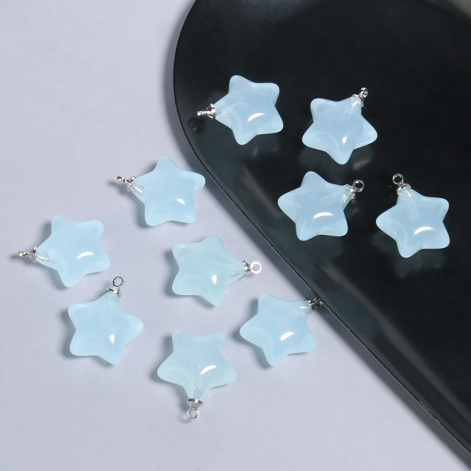 10pcs/lot Mix Candy Color Star Pendants 20.5x15mm Acrylic Charms Beads Pendant for Jewelry Necklace Bracelet Earring Crafting-9 10pcs/lot Mix Candy Color Star Pendants 20.5x15mm Acrylic Charms Beads Pendant for Jewelry Necklace Bracelet Earring Crafting-9