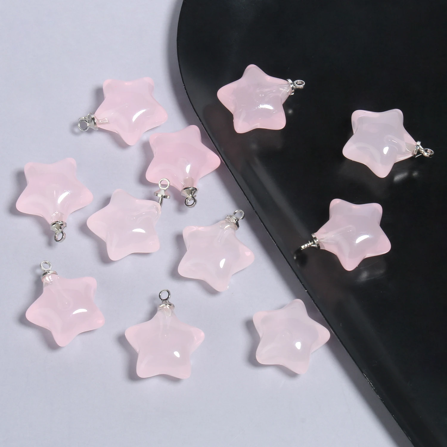 10pcs/lot Mix Candy Color Star Pendants 20.5x15mm Acrylic Charms Beads Pendant for Jewelry Necklace Bracelet Earring Crafting-11 10pcs/lot Mix Candy Color Star Pendants 20.5x15mm Acrylic Charms Beads Pendant for Jewelry Necklace Bracelet Earring Crafting-11