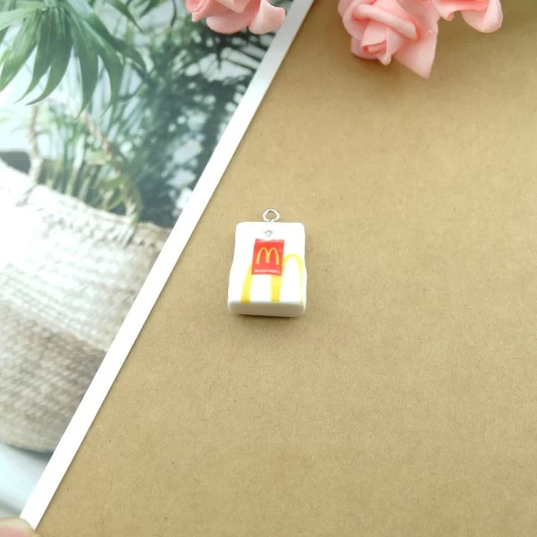 cute hamburg charms earring bracelets jewelry making diy pendants wholesale bulk