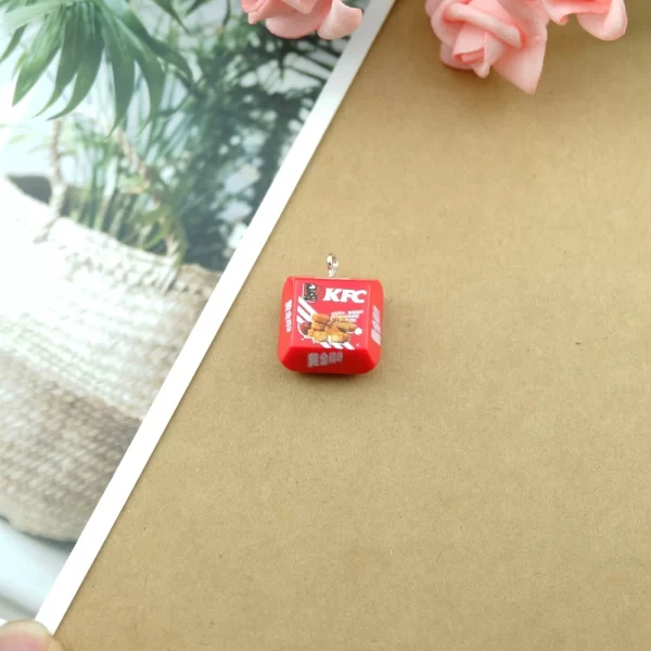 cute hamburg charms earring bracelets jewelry making diy pendants wholesale bulk