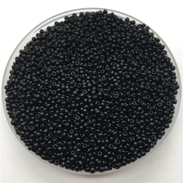 2mm 3mm 4mm black charm czech glass seed beads diy bracelet necklace for jewelry making diy accessories