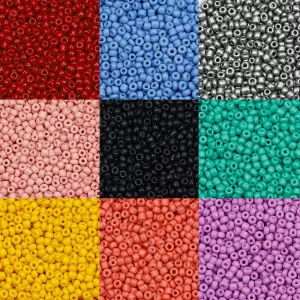 300/600pcs 3/4mm charm glass beads czech seed beads small round loose beads for diy jewelry making earrings bracelet wholesale