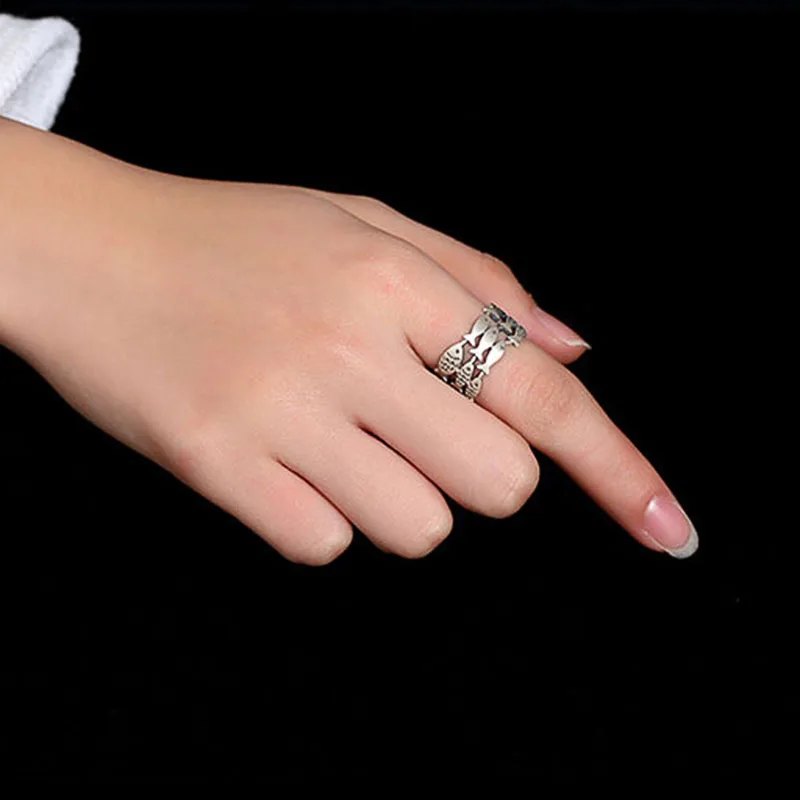 CAOSHI Delicate Fish Rings for Women Metallic Style Finger-ring Statement Jewelry Exquisite Fashionable Design Accessories Gift-6 CAOSHI Delicate Fish Rings for Women Metallic Style Finger-ring Statement Jewelry Exquisite Fashionable Design Accessories Gift-6
