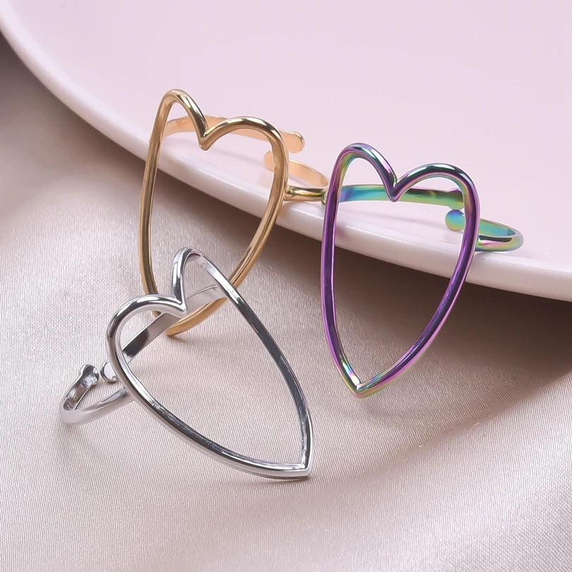 Irregular Liquid Branch 304 Stainless Steel Rings For Women Men's Accessories Fashion Jewelry Finger Adjustable Ring Bague Party-5 Irregular Liquid Branch 304 Stainless Steel Rings For Women Men's Accessories Fashion Jewelry Finger Adjustable Ring Bague Party-5