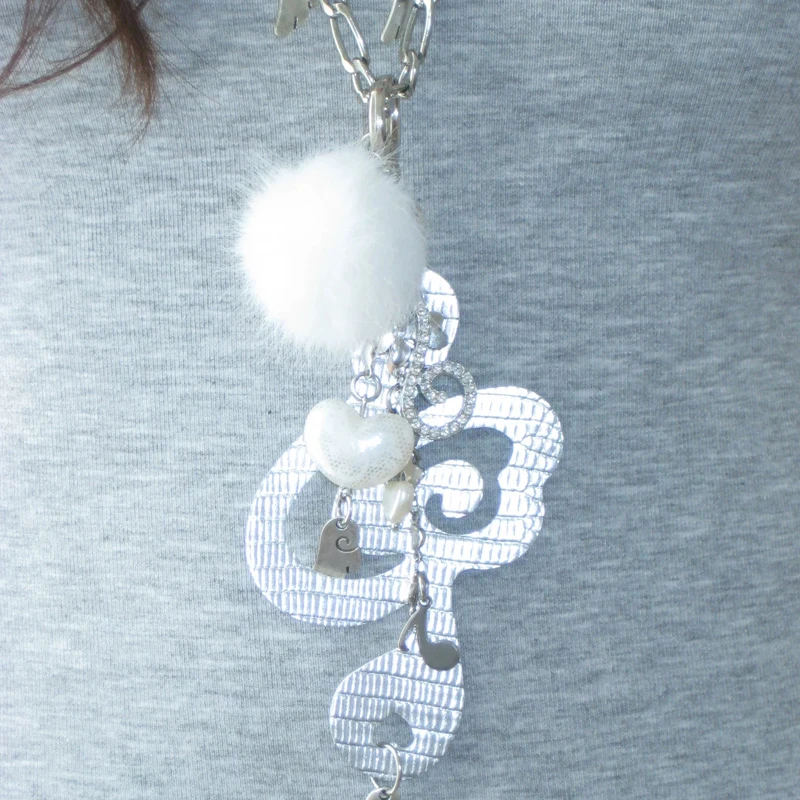 Y2K Jewelry Musical Notes Wings Heart Pendant Necklace for Women Harajuku Kawaii Accessories Korean Fashion Chain Necklace Punk-5 Y2K Jewelry Musical Notes Wings Heart Pendant Necklace for Women Harajuku Kawaii Accessories Korean Fashion Chain Necklace Punk-5