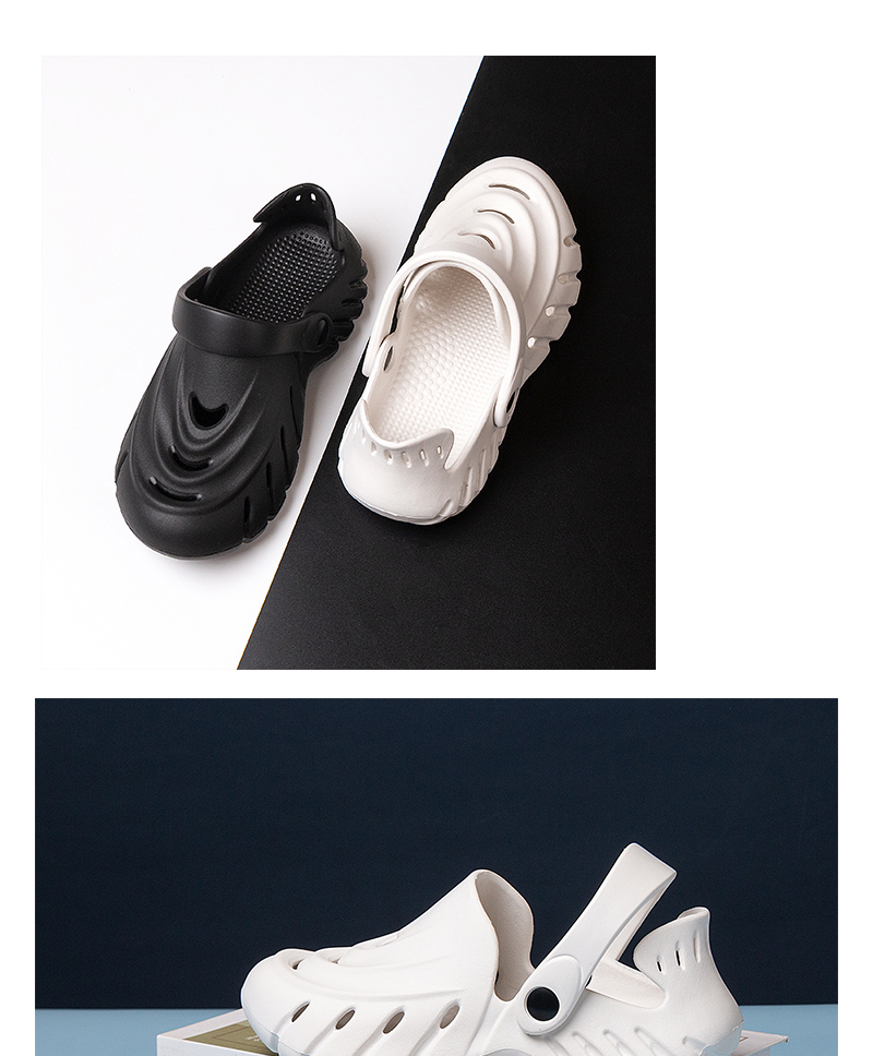 New Arrival Mens Summer Shoes Men Slippers Non-slip Garden Shoes Casual Beach Sandals Chef Shoes Nurse Doctor Shoes Flip Flops-18