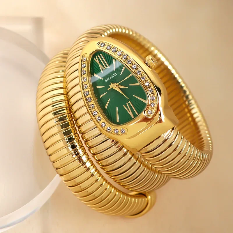 High-quality Luxury Women Quartz Watch Bracelet Stainless Steel Wristwatch Fashion Gold Ladies Watches Clock Relógio Feminino-2 High-quality Luxury Women Quartz Watch Bracelet Stainless Steel Wristwatch Fashion Gold Ladies Watches Clock Relógio Feminino-2