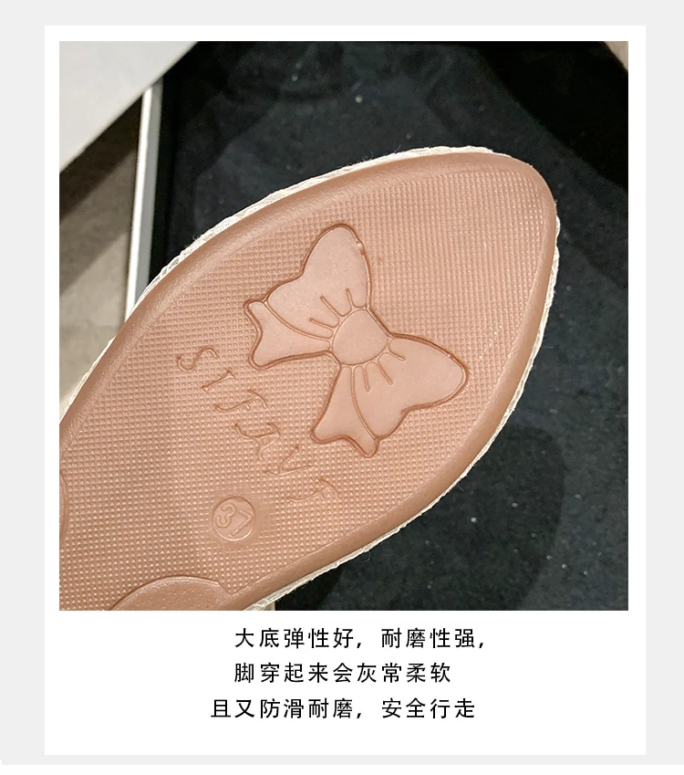 2024 New Women Flats Shoes Summer Ballet Flats Fashion Bow Women Shoes Slip on Sweet Hollow Flat Shoes Female Zapatos De Mujer-8