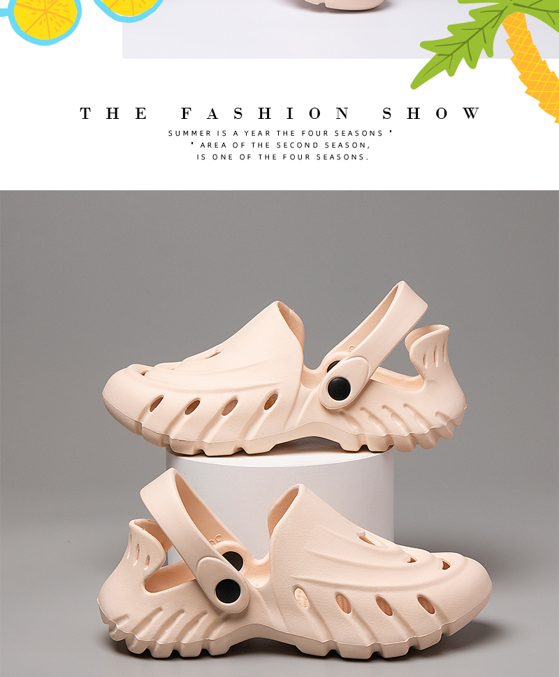 New Arrival Mens Summer Shoes Men Slippers Non-slip Garden Shoes Casual Beach Sandals Chef Shoes Nurse Doctor Shoes Flip Flops-15