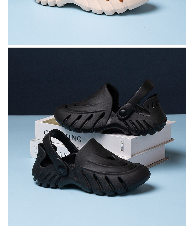 New Arrival Mens Summer Shoes Men Slippers Non-slip Garden Shoes Casual Beach Sandals Chef Shoes Nurse Doctor Shoes Flip Flops-20