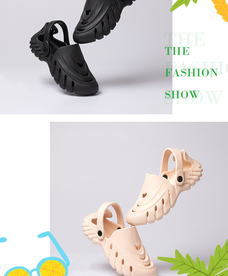 New Arrival Mens Summer Shoes Men Slippers Non-slip Garden Shoes Casual Beach Sandals Chef Shoes Nurse Doctor Shoes Flip Flops-14
