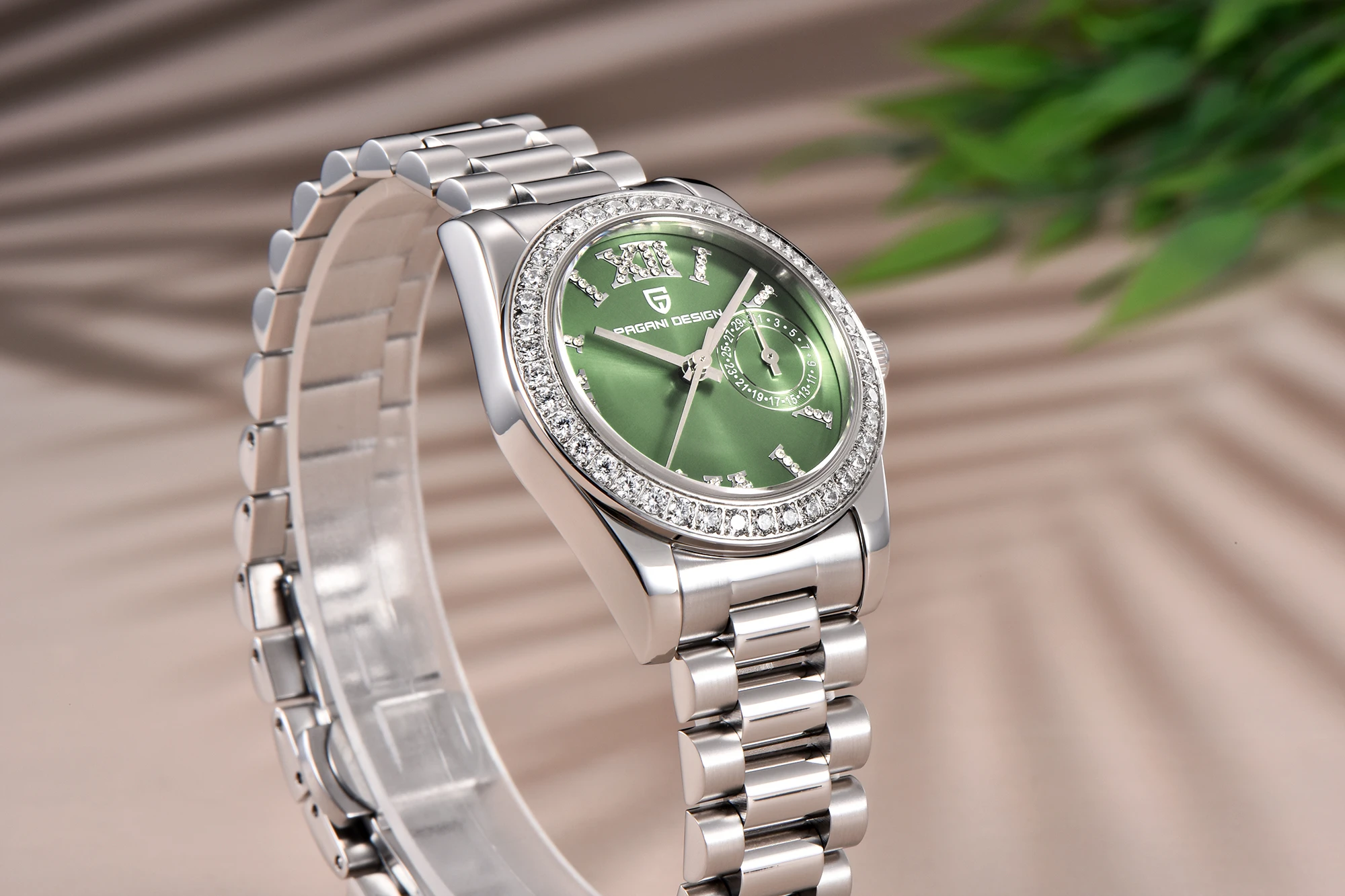 PAGANI DESIGN 2024 New 32MM Women's Wristwatch Elegant Luxury Quartz Watch For Women Fashion Waterproof Watches Sapphire Clock-9