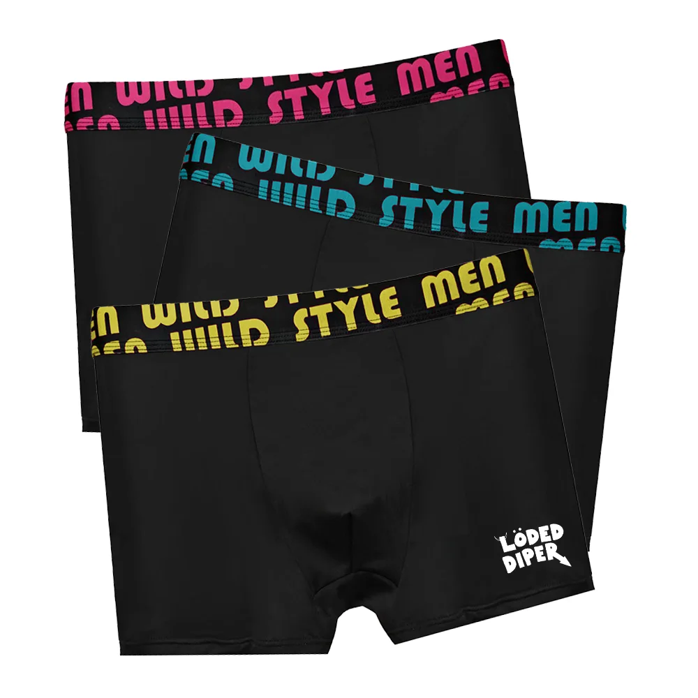 3/4 pcs Men's Underpants Sexy Men Polyester Boxer Shorts Sexy Medium Long Mens Panties Letter Boxers Underwear For Man-6 3/4 pcs Men's Underpants Sexy Men Polyester Boxer Shorts Sexy Medium Long Mens Panties Letter Boxers Underwear For Man-6