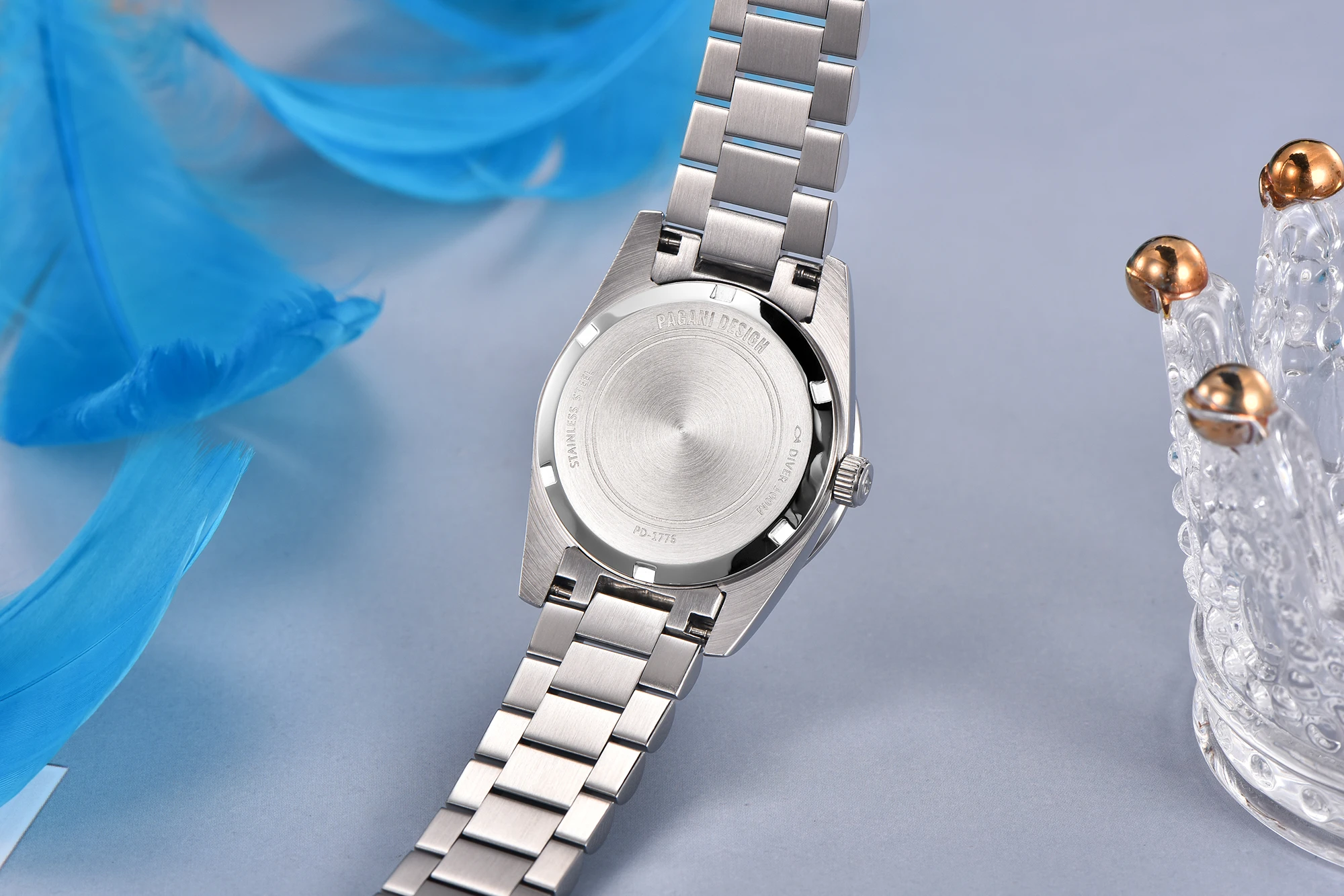 PAGANI DESIGN 2024 New 32MM Women's Wristwatch Elegant Luxury Quartz Watch For Women Fashion Waterproof Watches Sapphire Clock-6