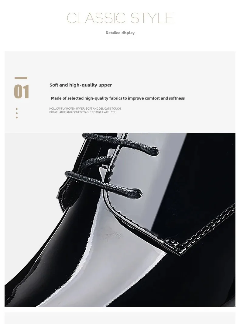 2023 Autumn New Men's Business English Style Formal Shoes Black Leather Casual Shoes For Wedding Office Use-6 2023 Autumn New Men's Business English Style Formal Shoes Black Leather Casual Shoes For Wedding Office Use-6