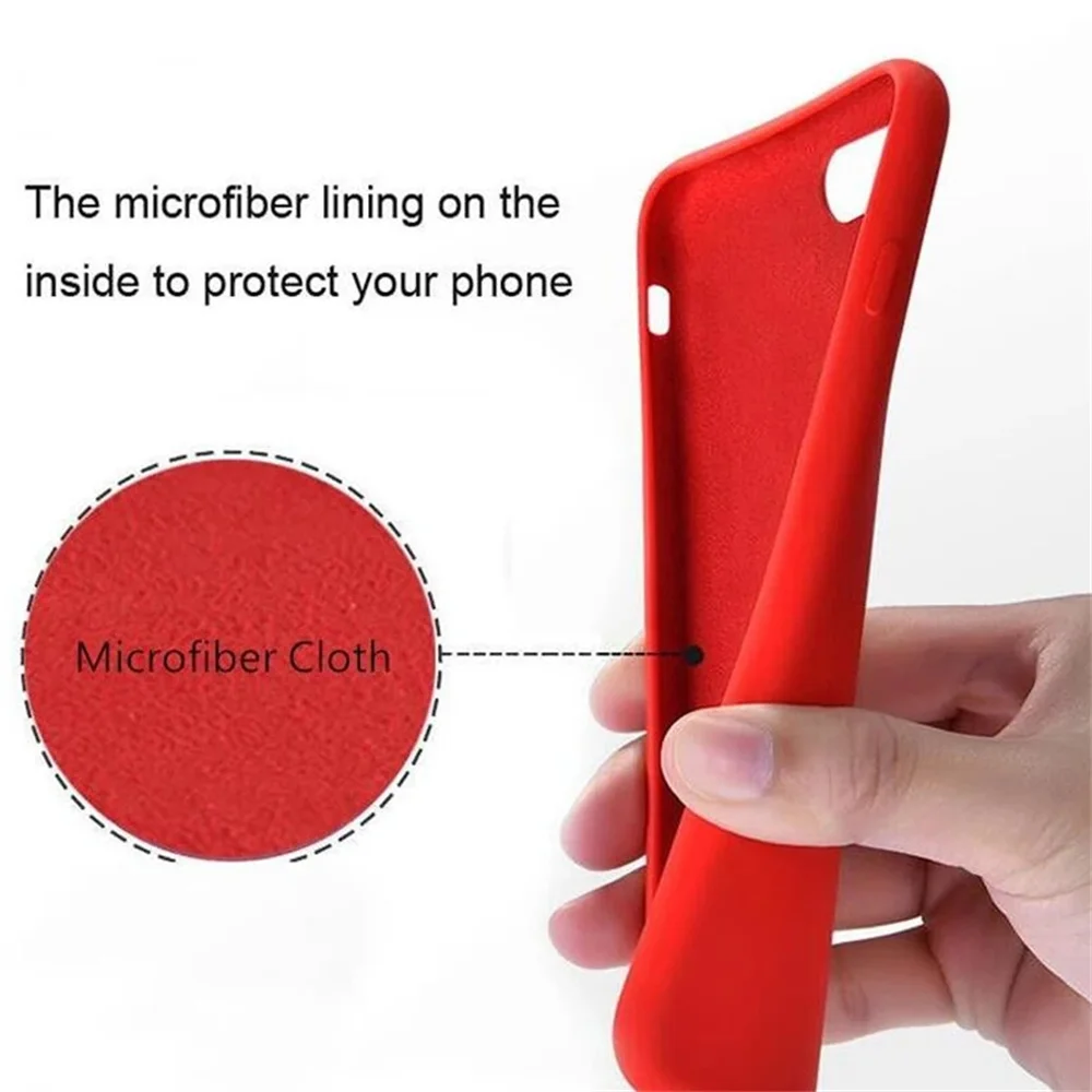 Luxury Original Liquid Silicone Case For iPhone 13 14 15 16 Pro Max phone Cases For iPhone 11 12 14 15 16 Plus Full Logo Cover-5