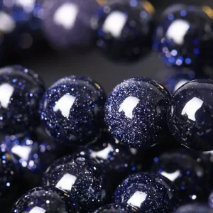 a++ natural golden sandstone & blue sandstone & green sandstone loose beads for jewelry making bracelet wholesale diy accessori